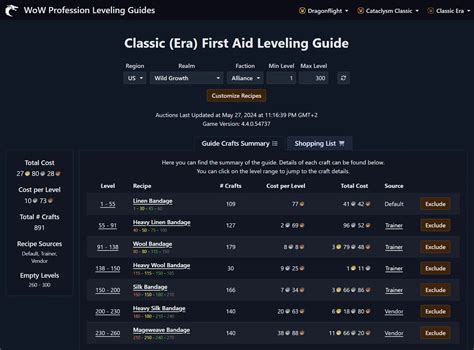 Leveling Guide: Assist .